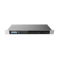 Grandstream UCM6302A PoE+ IP PBX con 3 puertos Gigabit, compatible con 300 usuarios SIP, sistema de comunicación unificada para oficina, servidor de teléfono VoIP