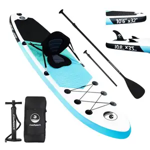 Outdoor Water Sports Surfing Lovers Surfing Pulp Board 10'5x 31.8 "x 5.9" Inflatable Pulp Board Standing Sup Board