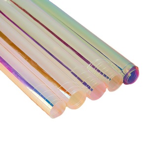 Película Decorativa para Ventanas Iridiscente Dicroica Moderna, Material PET Ecológico, Vinilo Adhesivo Removible Resistente al Calor - Product Image 1