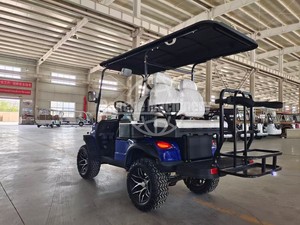 Custom Electric Golf Car 4 Person Utility Golf Car with Cargo <b>Box</b> - Product Image 6