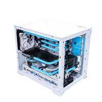 Boîtier d'ordinateur en verre trempé ATX Ancreu Metaverse, design cool, boîtier d'ordinateur de jeu, PC ATX