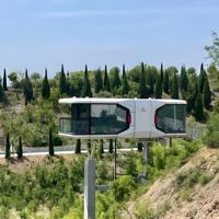Espace Capsule Chambres Container Villas Châteaux Extérieurs Hôtels Dormir Fermes et Parc Applications