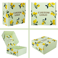 Produit personnaliser l'emballage de boîte d'expédition impression vêtements habillement ondulé personnalisé perruque boîtes cadeaux avec logo emballage