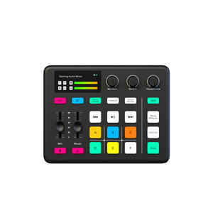 Console de mixage universelle G1 P16 avec éclairage RGB, carte son, pour ordinateur, téléphone portable, streaming en direct, suppression du bruit, réglable, intégrée - Product Image 5