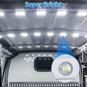 Kit d'éclairage intérieur pour fourgonnette 12V 120 LED, modules LED IP65 pour voiture, camion, bateau, lampe de plafond, Noël, <span class=keywords><strong>40</strong></span> modules - Product Image 2