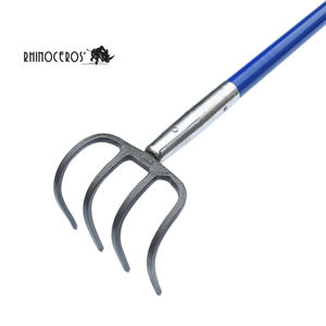 Râteau de jardin en fibre de verre Durable, produit fabriqué en chine, à longue poignée en acier de carbone, nœud de nœud, vente en gros - Product Image 4