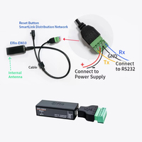 Puerto serie RS232 a dispositivo WiFi, módulo de servidor IOT, compatible con TCP/IP, Telnet, Modbus, Protocolo TCP, transferencia de datos a través de WiFi