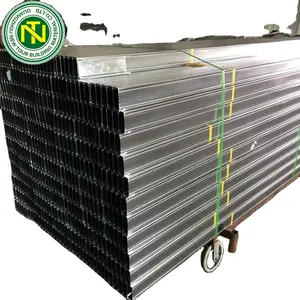Clou et rail en métal galvanisé de 2mm, cadre de haute qualité pour mur de séparation, prix bas
