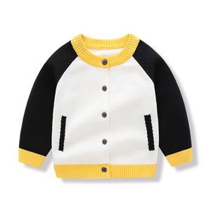 Manufactory Groothandel 2 Stuks Luxe Kids Winter Trui Set Super Kwaliteit Katoen Effen Patroon - Product Image 2
