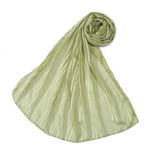 Wholesale Islamic Muslim Silver <strong>Fashion</strong> <strong>Turban</strong> Scarf Stripe Glitter Shimmer Chiffon <strong>Hijab</strong> Shiny Gold Sequins Stripe <strong>Hijab</strong> - Product Image 2