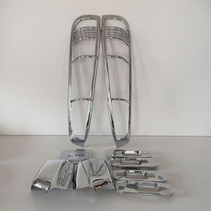 Coques de rétroviseurs, poignées de porte et caches de bouchon de carburant chromés pour Nissan X-Trail <span class=keywords><strong>2002</strong></span> – Accessoires de style automobile (9 pièces) - Product Image 4