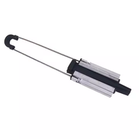 Pince d'ancrage ADSS FTTH pince de Tension de câble aérien PA-1500 câble isolé Type de cale en métal pince sans issue en plastique