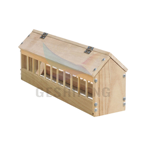 مغذي خشبي للحمام متعدد الأحجام، رائج في أوروبا، مغذي طيور عالي الجودة - Product Image 2
