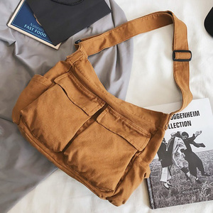 <span class=keywords><strong>Sac</strong></span> fourre-tout en toile pour femmes et adolescentes <span class=keywords><strong>sac</strong></span> en tissu <span class=keywords><strong>de</strong></span> coton réutilisable pour le déjeuner épicerie école shopping et <span class=keywords><strong>plage</strong></span> - Product Image 2