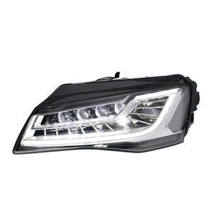 For 12V A8 11-13 Headlight Assembly Modification Old to New Model <b>LED</b> Daytime Running <b>Light</b> Flowing Turn Signal Lens 12v <b>LED</b> Hea - Product Image 5