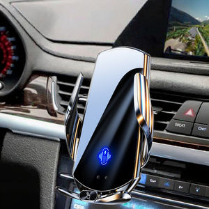 Support de téléphone portable sans fil stable pour voiture, fixation sur grille d'aération, induction, ouverture et fermeture, navigation automobile, vente en gros - Product Image 1