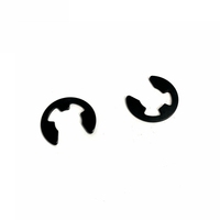 DIN 6799 Open Type Wedge Split Steel Shaft Retaining Rings Black Oxide E Clips Zinc Circlip Lock Washers