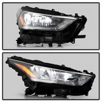 Pièces automobiles remplacement LED réflecteur phares kits halogène phare pour Toyota Highlander SE LE 2020 2021 2022