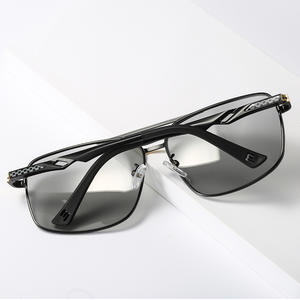 Nouvelles lunettes de soleil polarisées pour hommes de style européen et américain, UV400, monture en aluminium et magnésium, légères, pour les sports de plein air - Product Image 4