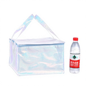 Sac isotherme réutilisable écologique de grande capacité en tissu non tissé pour la livraison de thé au lait - Product Image 2