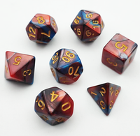 Dés à facettes en résine pour Dungeons and Dragons DND RPG