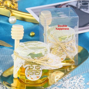 Mini pots en verre pour <span class=keywords><strong>miel</strong></span> <span class=keywords><strong>de</strong></span> <span class=keywords><strong>mariage</strong></span>, cadeaux pratiques et tendance sur Instagram, petits cadeaux créatifs pour les mariages, célébrations, 50g - Product Image 6