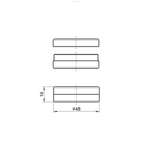 กระปุก 21 มล. ไม่มีฝาเกลียว พร้อมปลอกหุ้ม - Product Image 3
