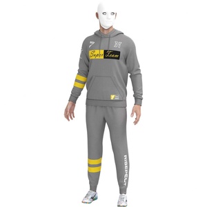 Vêtements de sport unisexes personnalisés, streetwear tendance, vêtements de sport d'automne, pantalons de jogging pour hommes, impression personnalisée, pantalons de survêtement de haute qualité - Product Image 5