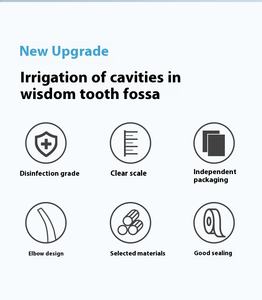 อุปกรณ์ฟอกฟันขาวอเนกประสงค์อัจฉริยะอุปกรณ์เสริมสำหรับดูแลทันตกรรมเข็มฉีดยาข้อศอกพลาสติกหลอดล้างฟัน - Product Image 5