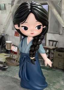 Sculpture de <span class=keywords><strong>chat</strong></span> de <span class=keywords><strong>dessin</strong></span> animé, monument paysager urbain, décoration artistique d'animaux pour extérieur, intérieur, pelouse et centre commercial - Product Image 2