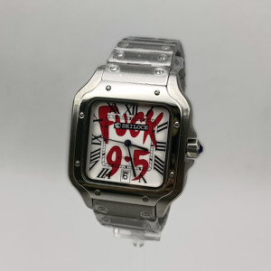 Luxury Sport Men's Stainless Steel Automatic Mechanical <b>Watch</b> NH35 Sapphire Crystal 38mm Water Resistant Hip Hop Style - Product Image 2