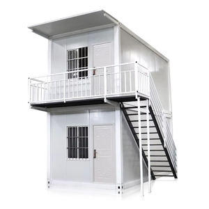 Maison conteneur préfabriquée en kit, assemblage rapide, modulaire, démontable, pour bureau ou habitation, fabriquée en Chine - Product Image 1