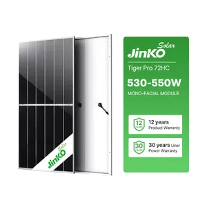 Jinkoแผงพลังงานแสงอาทิตย์ 535W Tiger Jinko Tiger Pro Bifacial 410W 450W 545W 550W 540Wแผงพลังงานแสงอาทิตย์MonoสําหรับHome