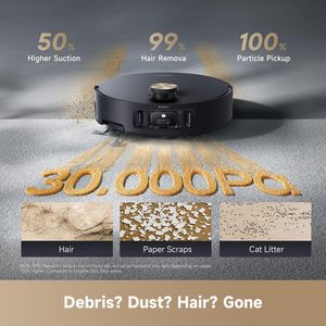 Dreame Aqua10 Roller Robot Vacuum Cleaner Automated Maintenance Wash Drying Water Refilling Dust Box Emptying Pet - Product Image 3