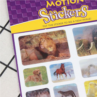 Cartoon Animals Hello Cat Stickers Dinosaurs Cat Girls and Boys Stickers PVC Cartoon Kids Wall Stickers