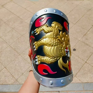 23.62インチ PUフォーム製リアルな麒麟の剣と盾のセット 軽量で柔軟な工場卸売バルクカスタムOEMおもちゃの剣 - Product Image 4