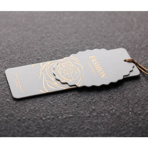 Étiquettes en papier couleur or <span class=keywords><strong>pour</strong></span> cadeaux d'enfants, étiquettes volantes personnalisées en papier <span class=keywords><strong>pour</strong></span> vêtements, étiquettes suspendues en papier <span class=keywords><strong>pour</strong></span> vêtements chinois - Product Image 4