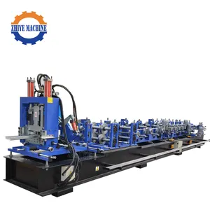 Full Automatic C Channel Z beam Purlin Roll Forming Machine CZ Purlin Making Production Line