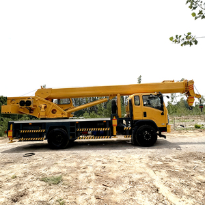 Truk Derek Teleskopik Bergerak 8 Ton 10 Ton Truk Derek Lorry Truk Derek Bergerak untuk Medan Berat - Product Image 6