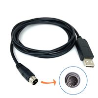 Cable Adaptador USB a Mini Din Serial con Chipset FT232RL, Conector Macho de 8 Pines, Cable de Interfaz de Audio CT-62 CAT para Radio Yaesu