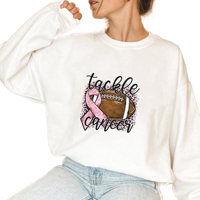Impression personnalisée de t-shirts rose, transferts vinyle et autocollants plastisol pour la sensibilisation au cancer du sein sur le thème du football rose