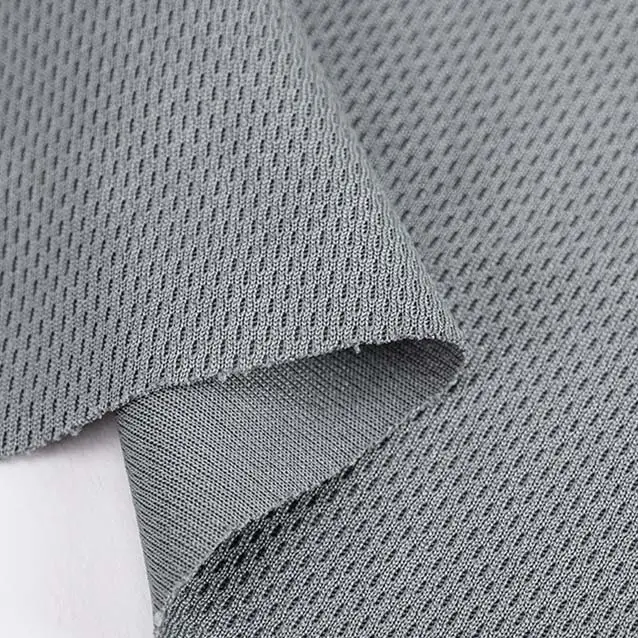 Wholesale Custom Mesh Fabric 100% Polyester Wicking Birds Eye Mesh Fabric For Women Sportswear