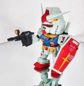 100% Auténtico, Set de 8 Piezas, Anime Japonés QMSV Gun Dams, Edición Especial 5º Aniversario, Caja Sorpresa Coleccionable, Mini Figuras de Acción, Juguetes Robot - Product Image 4
