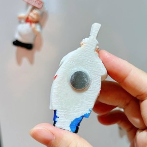 Autocollants magnétiques créatifs en résine pour décorations de réfrigérateur, pour la cuisine et la maison, cadeaux promotionnels durables - Product Image 2