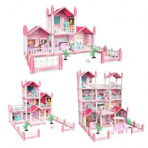Casa de Muñecas de Ensueño, Accesorios en Miniatura, Muebles de Gran Tamaño, Nuevos Juguetes Mini para Niños, Casa de Muñecas Gabby para Niñas - Product Image 1