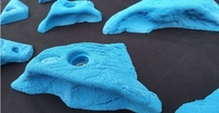 Caoutchouc de silicone liquide RTV2 à durcissement à l'étain pour la fabrication de moules de poignées d'escalade, haute résistance à la déchirure, faible rétrécissement, silicone de moulage
