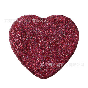 Bombes de bain personnalisées en forme de cœur, paillettes rouges, bombes effervescentes pour la Saint-Valentin - Product Image 3