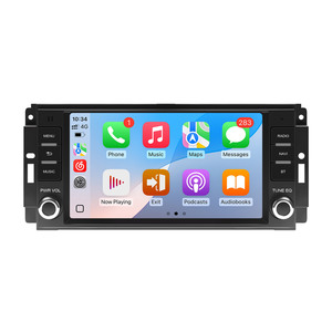 Autoradio 2 Din OEM con Carplay Wireless, Display HD, Stereo Multimediale, Radio FM, Android <span class=keywords><strong>Auto</strong></span>, Lettore MP3 <span class=keywords><strong>per</strong></span> Jeep - Product Image 1