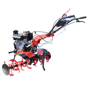 Pequeño Tractor 7/9/12/15HP Equipo agrícola Máquina de arado Diesel Power Tiller Jardín Rotavator Diesel Cultivador Tiller - Product Image 4