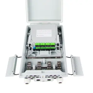Boîte de sieste 16 Type de cassette 16 ports Ftth Boîte de distribution Boîte de séparation optique de terminaison de fibre